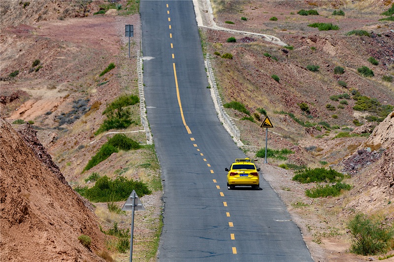 中卫66号公路绝美风景