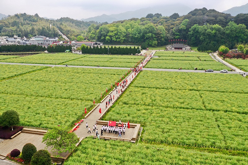 福建龙岩古田红色旅游