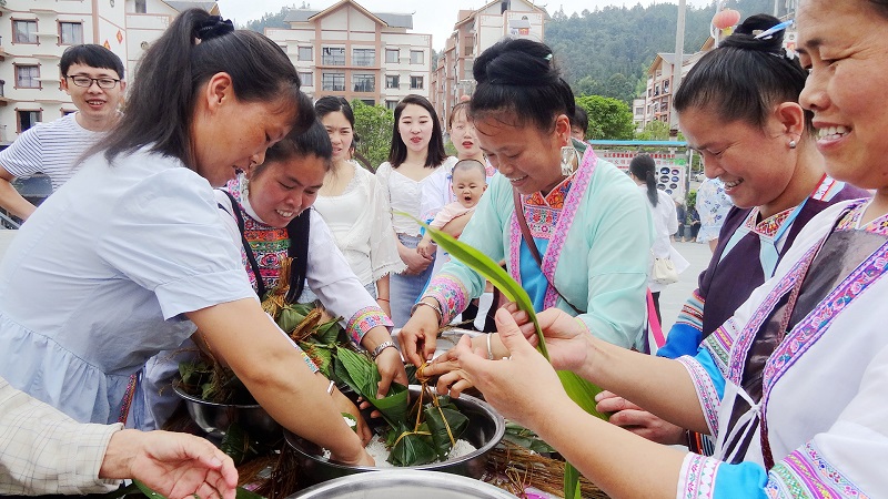 图为贵运社区活动现场 (2)